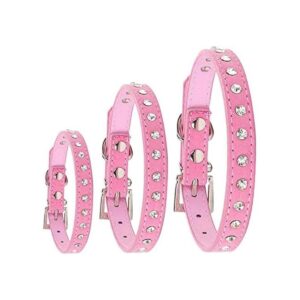 Collares de perro de piel sintética para perros pequeños_1
