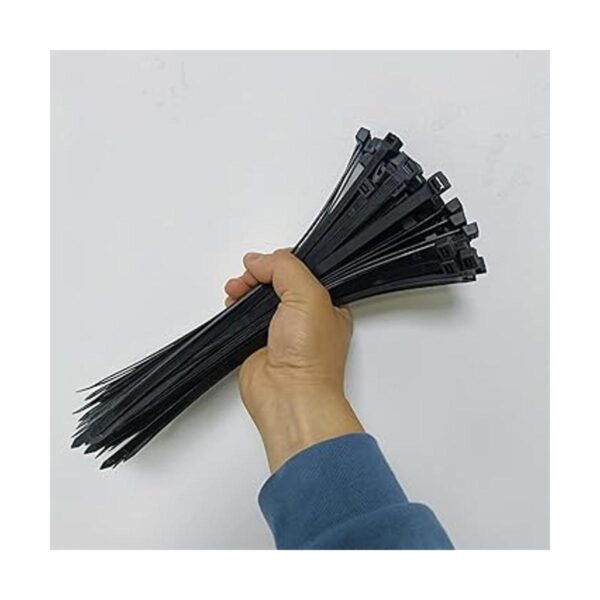100 bridas de cremallera de 12 pulgadas resistentes con