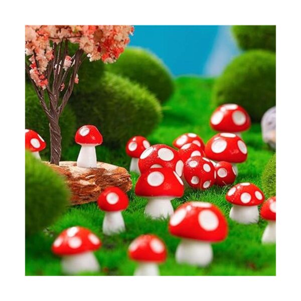 60 piezas de setas pequeñas preciosas Decoración para