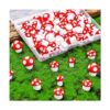 60 piezas de setas pequeñas preciosas Decoración para