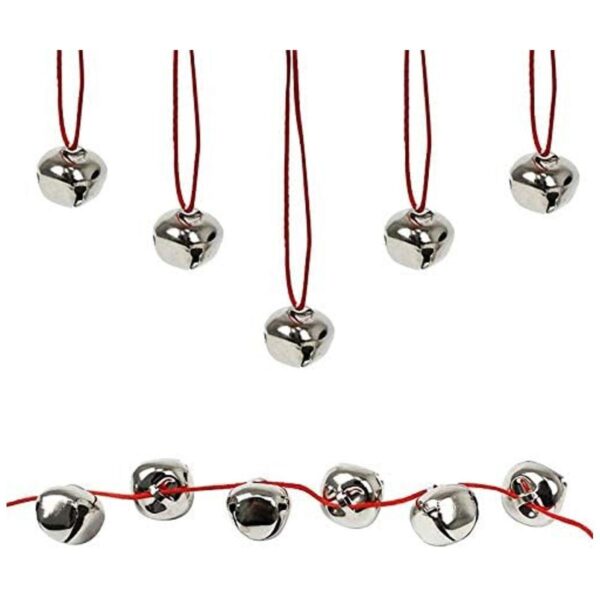 Paquete de 50 cascabeles de Navidad de 1 pulgada para_2