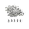 JIALEEY 100 dijes de plata antigua Hamsa con símbolo de_1