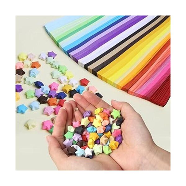 CCINEE 2700 hojas de papel de estrella origami tiras de