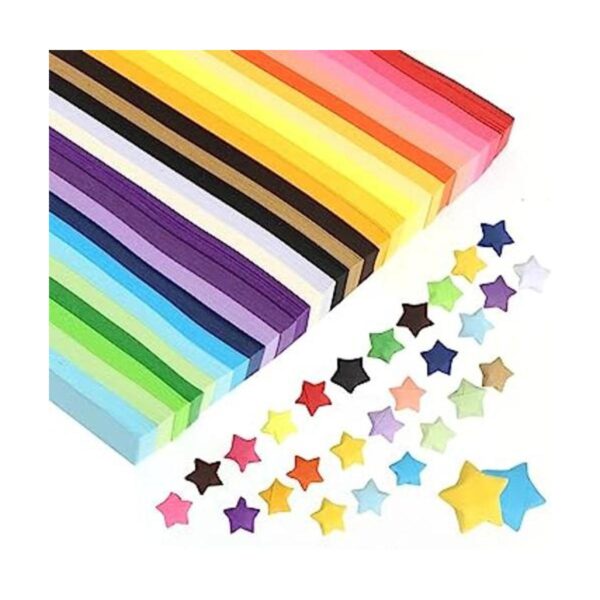 CCINEE 2700 hojas de papel de estrella origami tiras de