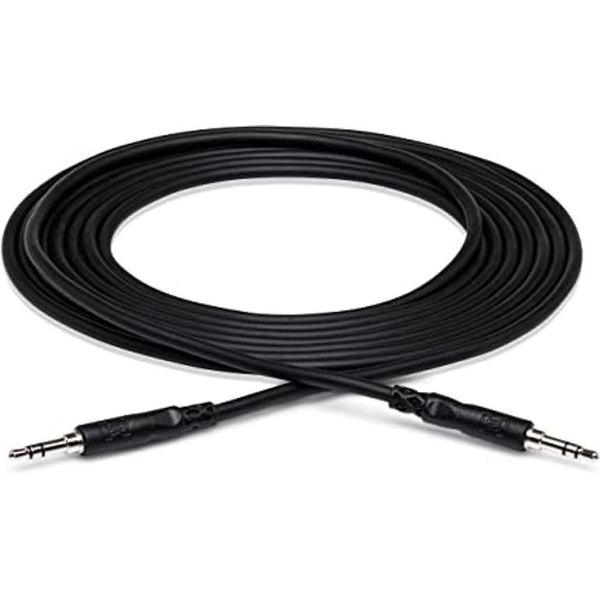 Hosa CMM103 Cable de interconexión estéreo TRS de 0.138