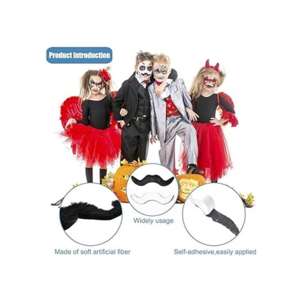 72 bigotes falsos novedosos accesorios de disfraz