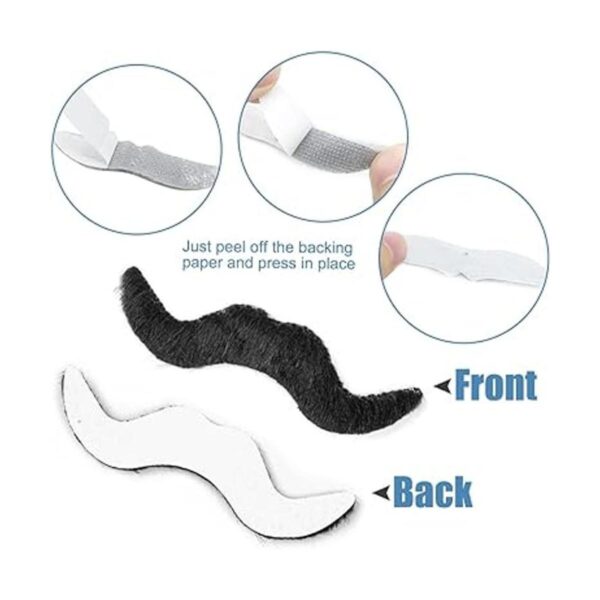 72 bigotes falsos novedosos accesorios de disfraz