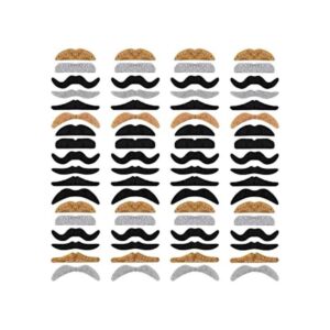 72 bigotes falsos novedosos accesorios de disfraz