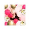 Globos de látex color oro rosa 60 globos de confeti rosa_6