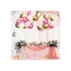 Globos de látex color oro rosa 60 globos de confeti rosa_5