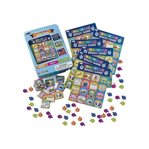 Rite Lite gac2n Chanukah Juego de bingo multicolor_1
