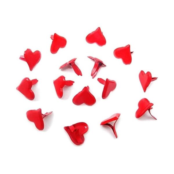 Honbay 100 piezas en forma de corazón mini metal clavos