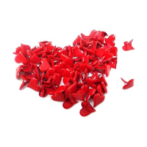 Honbay 100 piezas en forma de corazón mini metal clavos
