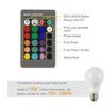 Droiee Bombilla LED E26 regulable bombilla RGB de 6 W con_4