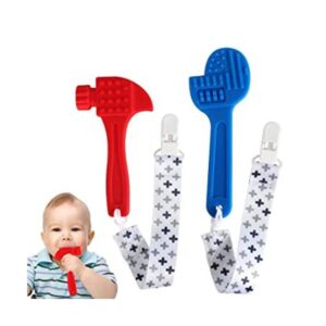 Fu Store Juguetes de dentición de silicona suave para_1