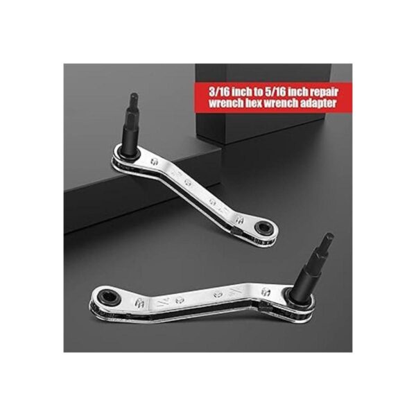 Adaptador de llave hexagonal de servicio 2 piezas llave