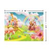 Qian Lollipop Backdrops Cartoon Candy Photo Rainbow Studio_3