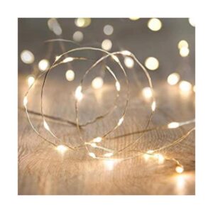 Anjaylia Guirnalda de luces LED funciona con pilas_1
