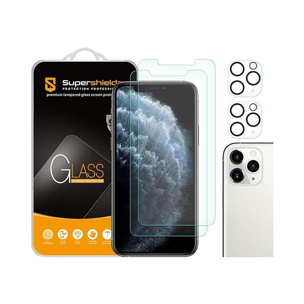 Supershieldz Juego de 2 protectores de pantalla para