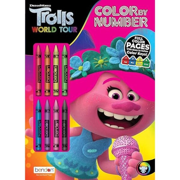 DREAMWORKS TROLLS World Tour Cuaderno de actividades de