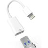 Adaptador Lightning macho a USB hembra OTG cable de_1