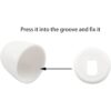 Ruiwaer 4pcs Universal Inodoro Pernos Tapas Inodoro Tapa_3