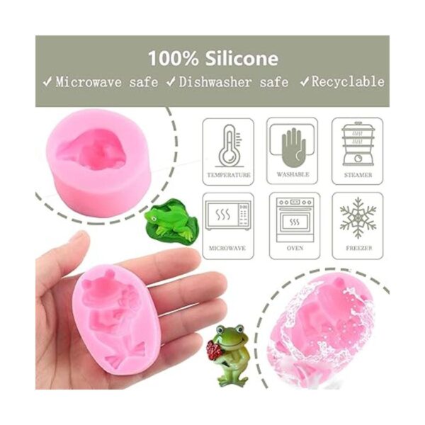 Mujiang Forg Moldes de silicona para decoración de