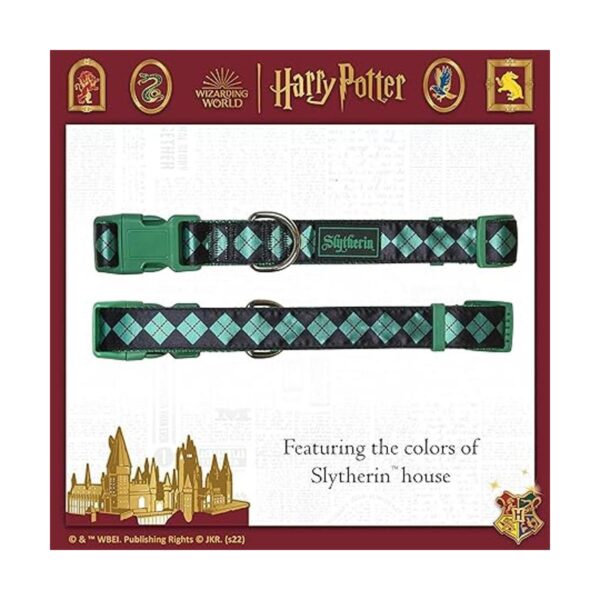 Harry Potter Slytherin Collar para perro de Harry Potter
