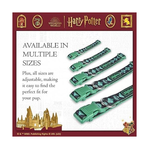 Harry Potter Slytherin Collar para perro de Harry Potter