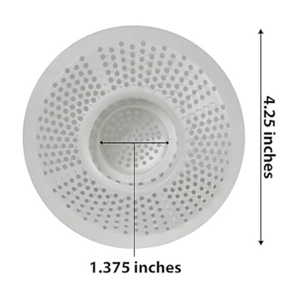 Evriholder Protector de drenaje de plástico para bañeras y_6