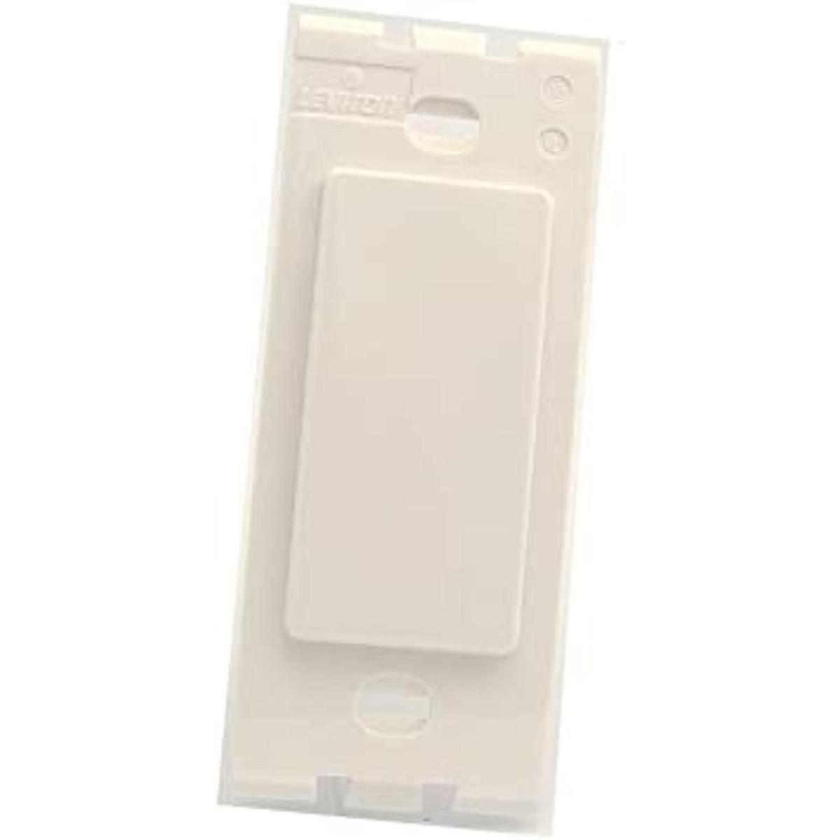 Leviton pj13r 1Gang Wallplate en blanco Midway Tamaño