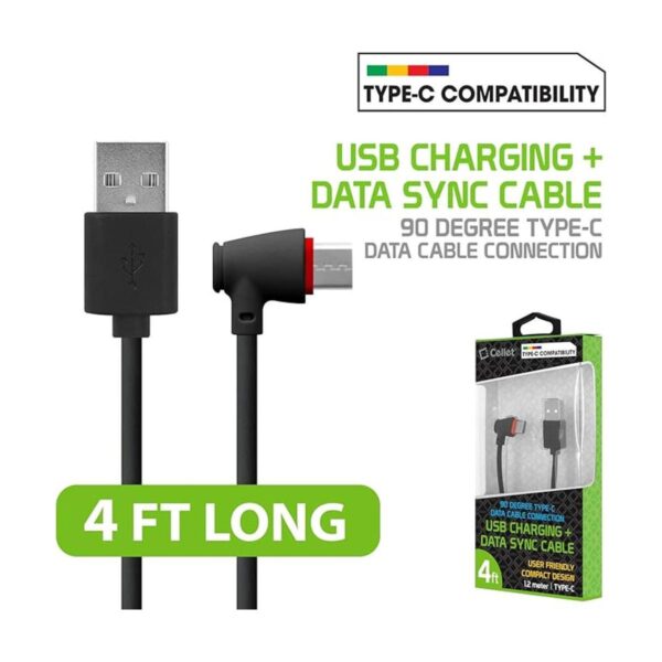 Cellet Cable USB tipo C de 90 grados para Samsung Galaxy_5