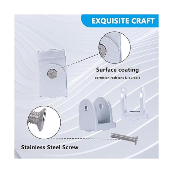 KOOTANS 2 unidadeslote conector flexible de aleación de
