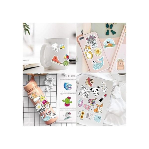 Bekayshad Stickers for Water Bottles 100 PackPCS Cute_5