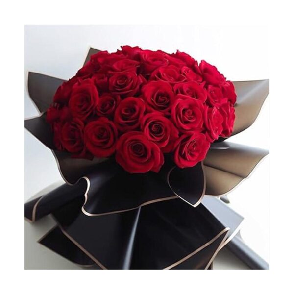 Jutieuo 20 hojas de papel de regalo de flores suministros