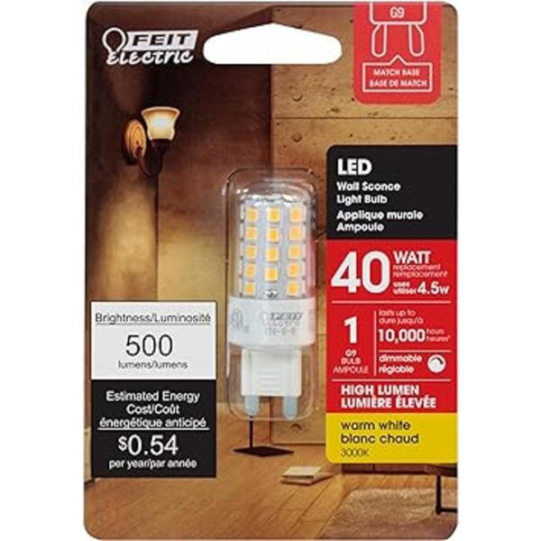 Feit Electric BPG940830LED regulable 40 W halógeno bi_2