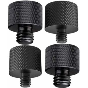 Juego de adaptador de tornillo de cámara de 4 piezas macho_1