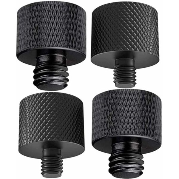 Juego de adaptador de tornillo de cámara de 4 piezas macho_1