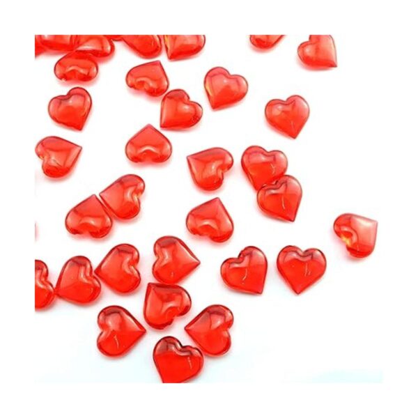 Tegg Corazón de cristal de cristal acrílico con forma de_2