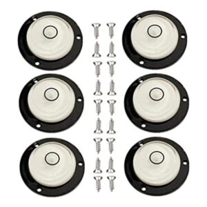 6 piezas de nivel circular de burbujas con tornillos_1