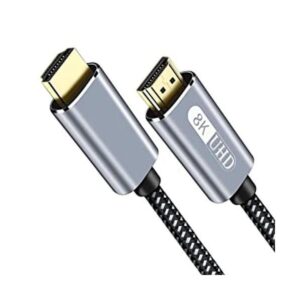 Cable HDMI 8K de 6 pies HDMI 2.1 48Gbps de nailon_1