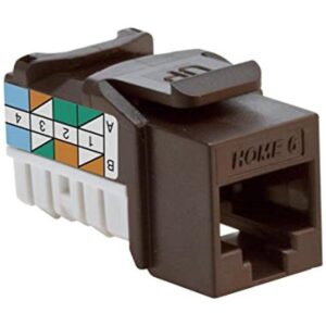 Leviton Home 6 SnapIn Conector T568 A Cableado 61HOMRB6_1