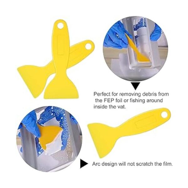 8 unids rascadores de pintura flexibles para 3D impresión