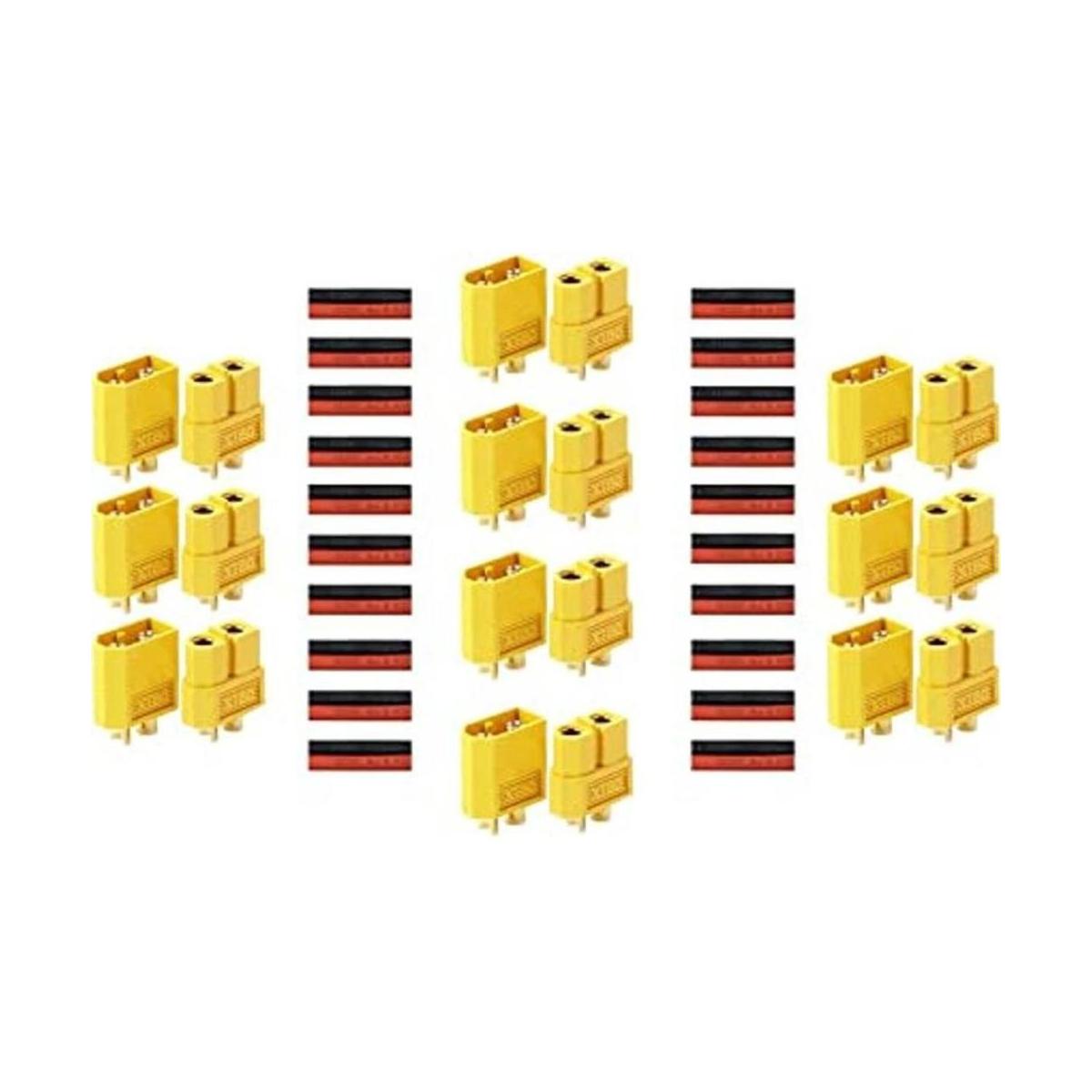 lingsy 10 pares XT60 XT60 Male Female Bullet Connectors