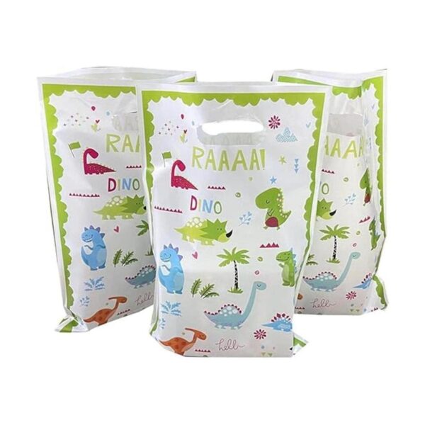 30 bolsas de regalo de dinosaurio para fiestas temáticas_4