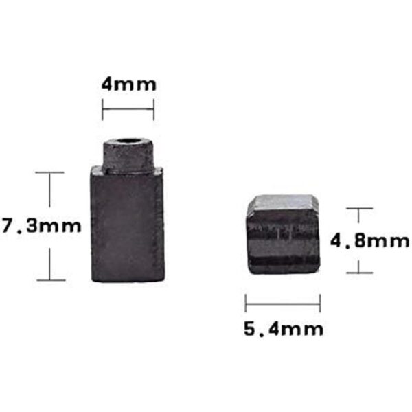 4 brochas de motor de carbono compatibles con Dremel 3000_6