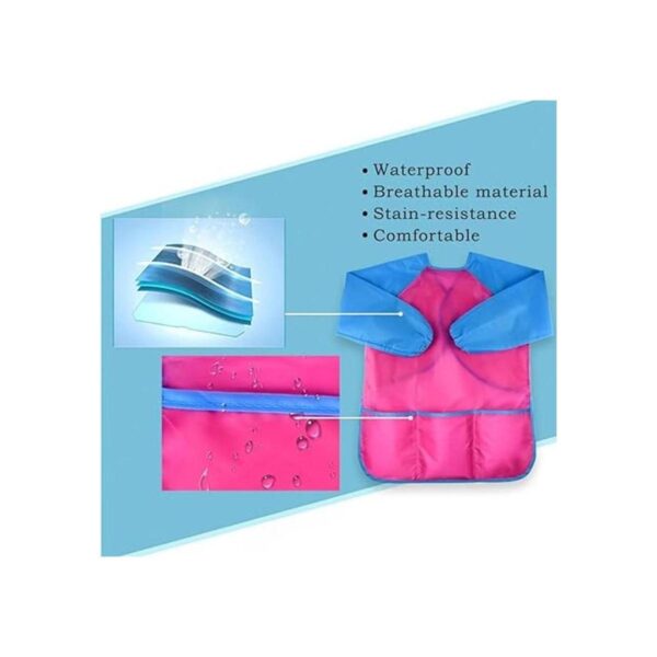 Delantal para arte impermeable Kuuqa para niños delantal_3