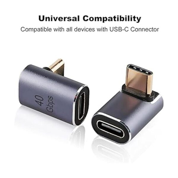 AreMe Adaptador USBC de ángulo recto de 90 grados macho a_5