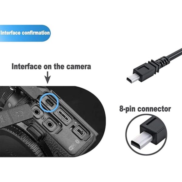 Cable USB UCE6 Ancable USB MiniB universal de 3 pies