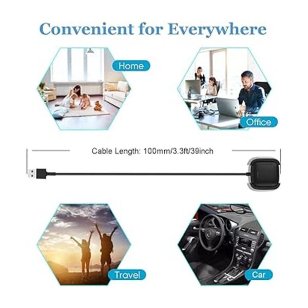 Cargador compatible con Fitbit Versa 2 no para_5
